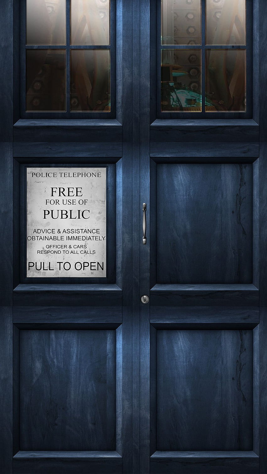 Teléfono celular de Doctor Who. Doctor que , Tardis , puerta de Tardis fondo de pantalla del teléfono