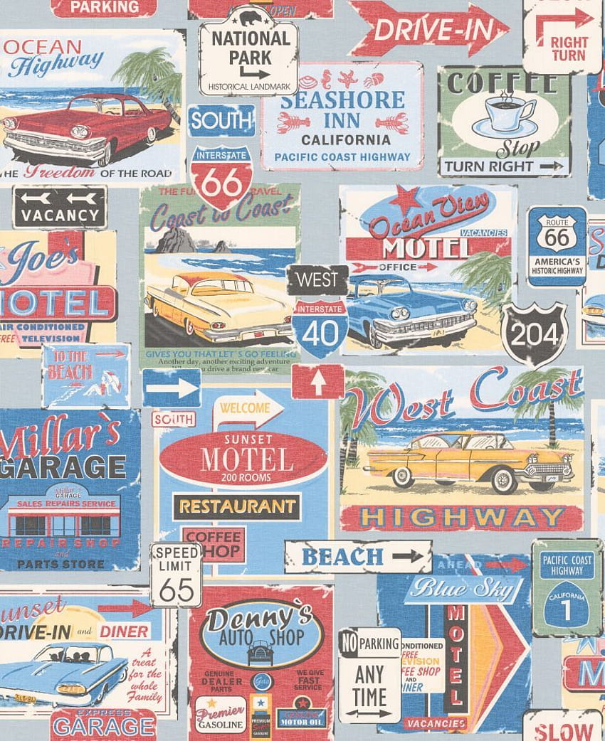 American Diner (30 + Background ), 50S Diner HD phone wallpaper