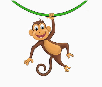 Baby monkey cartoons HD wallpapers | Pxfuel