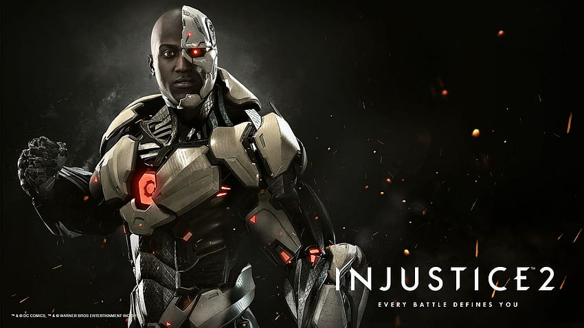 Injustice 2 Cyborg, Bücher, Videospiele, Animes, Comics HD-Hintergrundbild