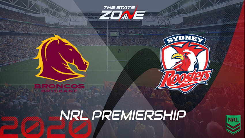 NRL – Brisbane Broncos vs Sydney Roosters ดูตัวอย่าง & ทำนาย - The Stats Zone วอลล์เปเปอร์ HD