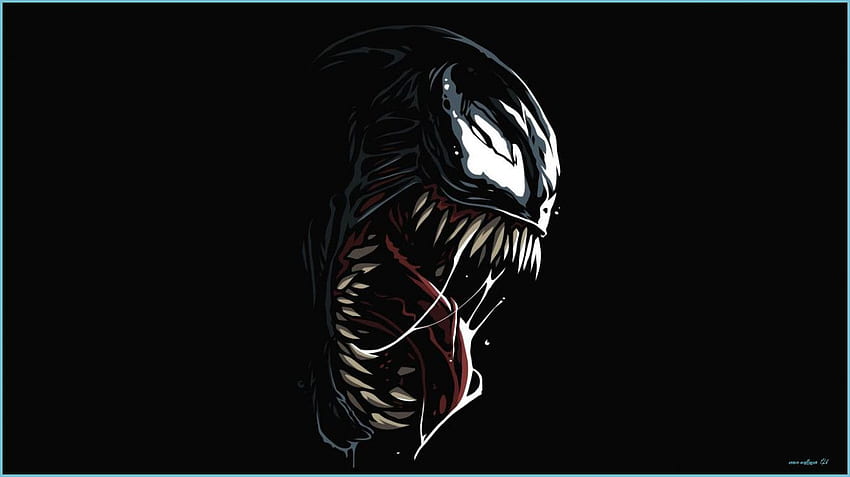 Venom Amoled 1 -, Venom Neon HD wallpaper
