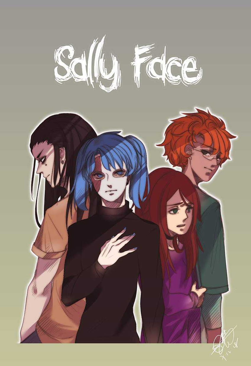 Telefon Sally Face — niesamowita gra Sally Face Tapeta na telefon HD