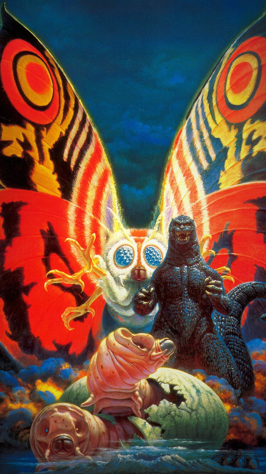 Godzilla vs. Mothra (1992) 2019년 전화. r, s HD 전화 배경 화면