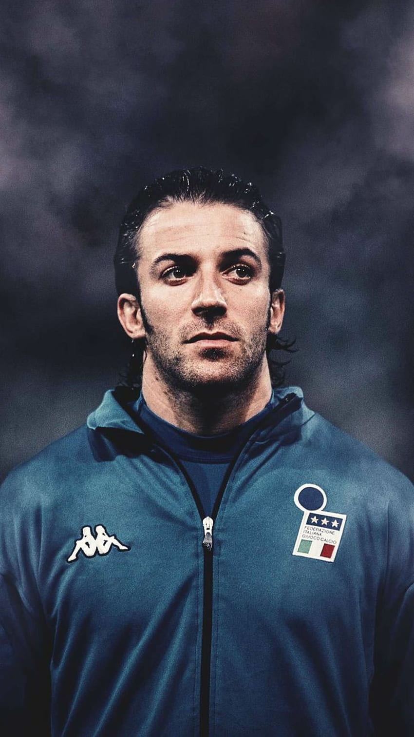 Del Piero, legenda Juventusu, wyraz twarzy Tapeta na telefon HD