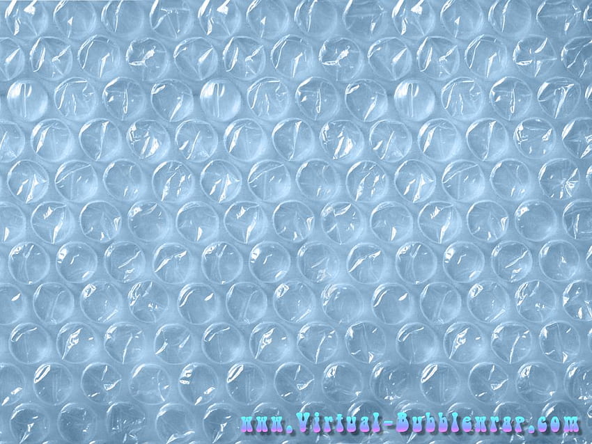 Bubble Wrap สีฟ้า พื้นผิวสวย วอลล์เปเปอร์ HD
