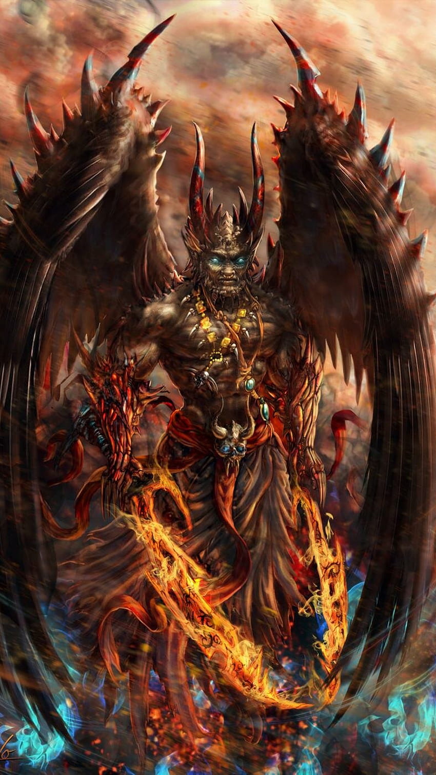 Demon, Demon King HD phone wallpaper
