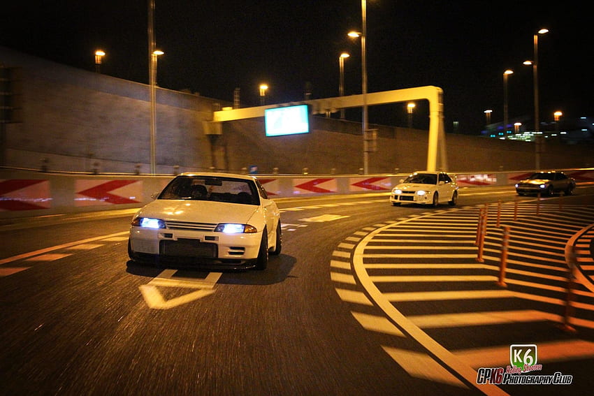 Japonya Sokak Yarışı, Gece Sokak Yarışı HD duvar kağıdı