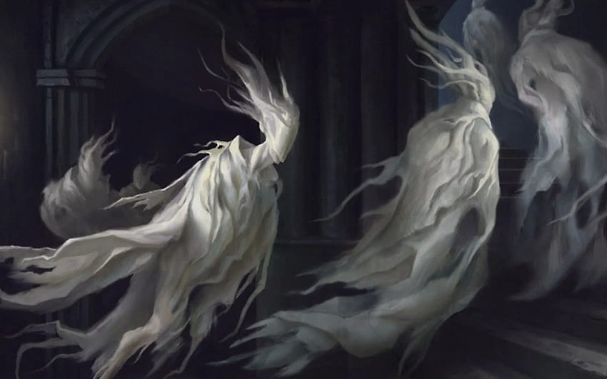 Fantasma de terror oscuro espeluznante espeluznante arte de halloween, Fantasma aterrador fondo de pantalla