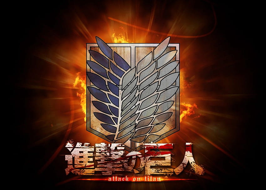 Attack On Titan Live, Attack On Titan Logo HD wallpaper