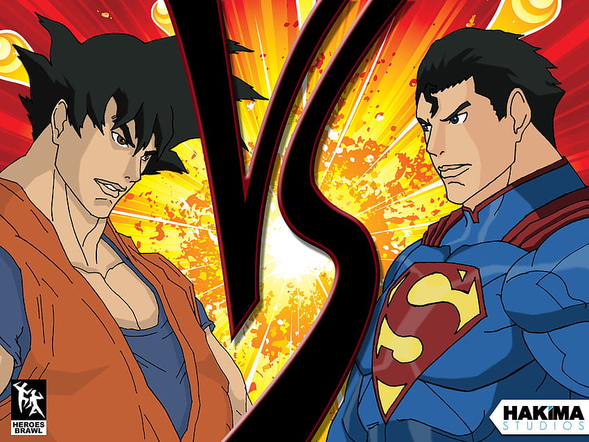 Goku Vs Superman Heroes Brawl 1600 x 1200 Version 1 HD wallpaper | Pxfuel