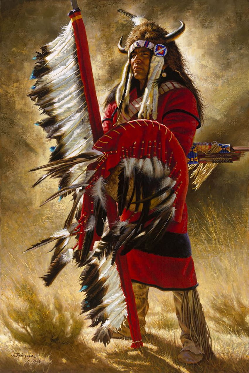 Mulheres nativas americanas, Native American Red Papel de parede de celular HD