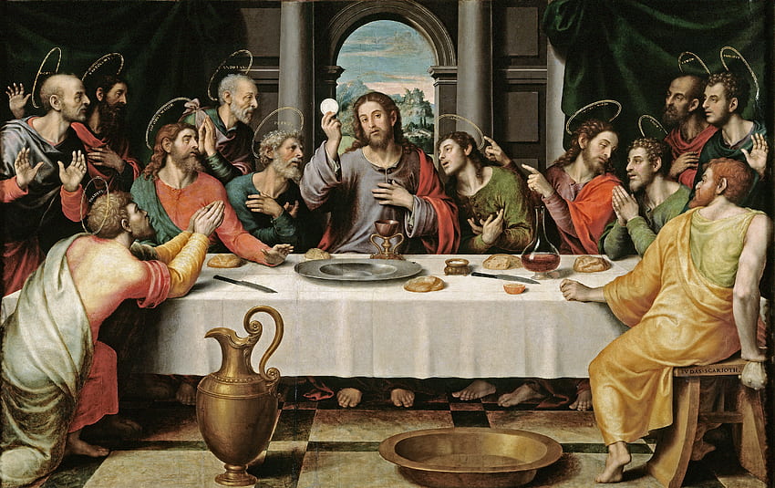 Last Supper, Christ, apostles, Jesus HD wallpaper