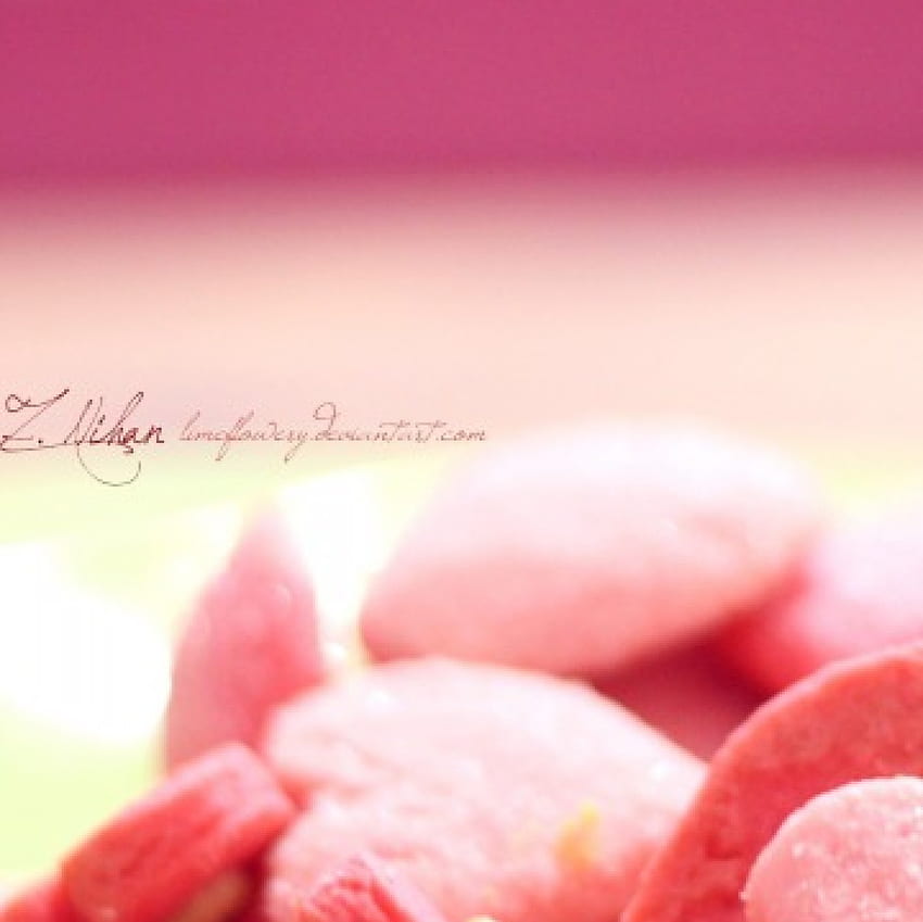 Biscoitos Morangos, rosa, morango, gostoso, biscoitos papel de parede HD