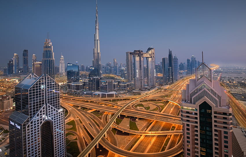 dubai, architecture, Burj Khalifa for , section город, Burj Kalifa HD wallpaper