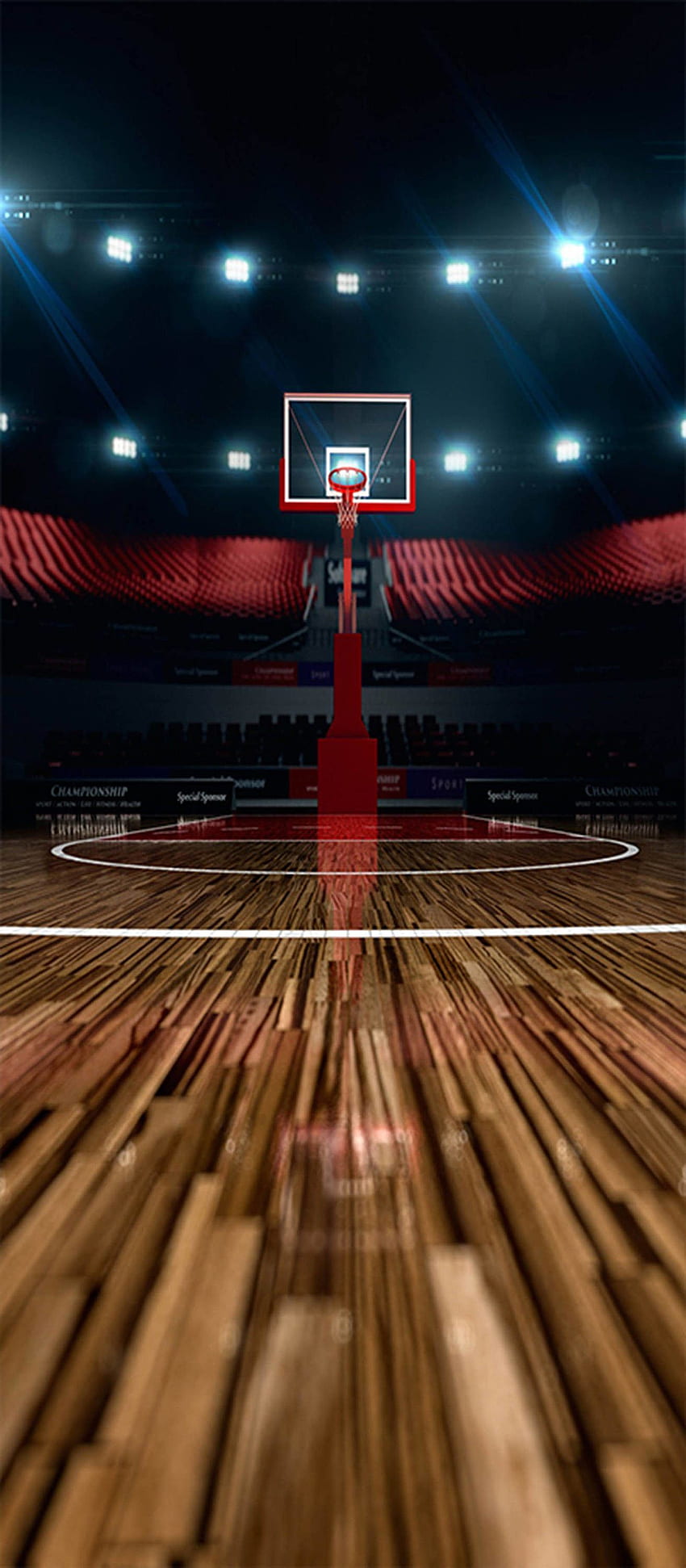 Basketball Platz HD-Handy-Hintergrundbild