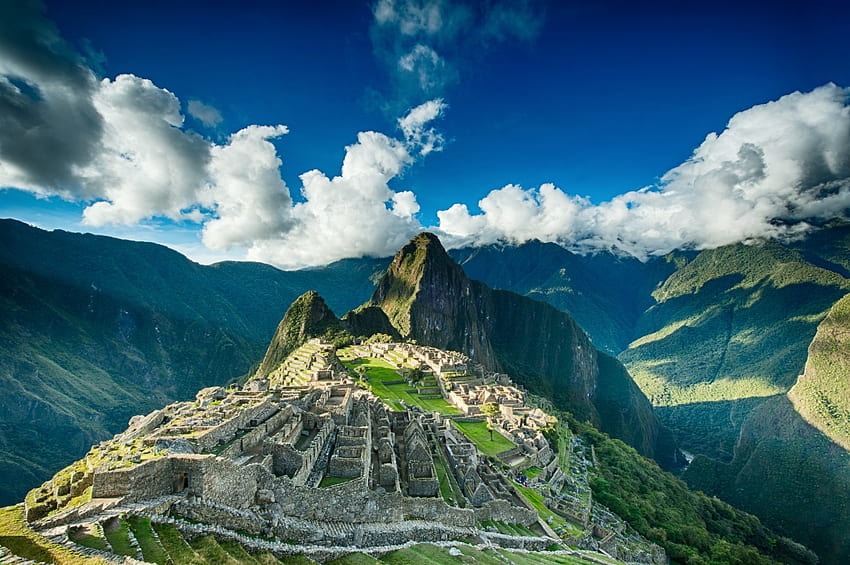 Ultra Machu Picchu and Background, Machu Picchu Peru HD wallpaper