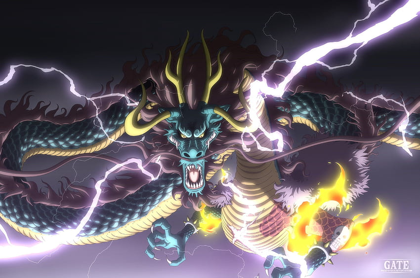 Kaido Dragon Form, Celestial Dragon HD wallpaper