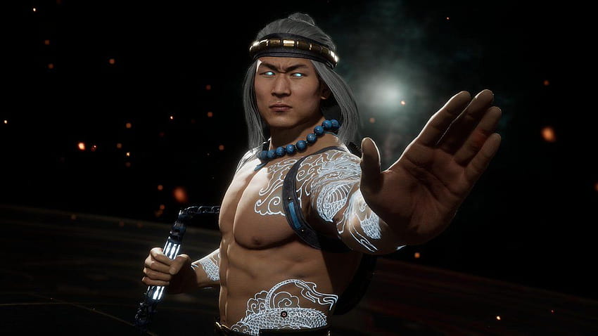 Bóg ognia. Mortal Kombat, Liu Kang MK11 Tapeta HD