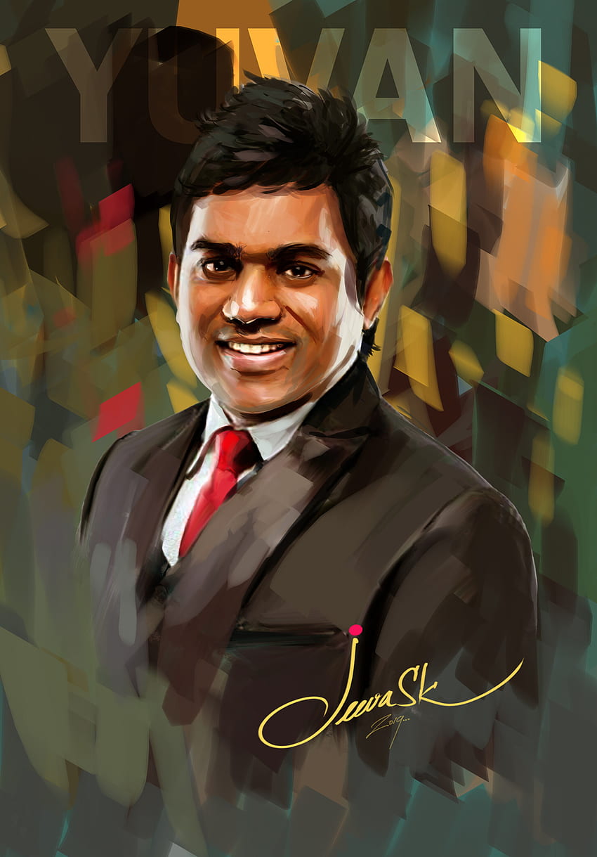 Artista Jeeva - HBD yuvan Shankar raja fondo de pantalla del teléfono