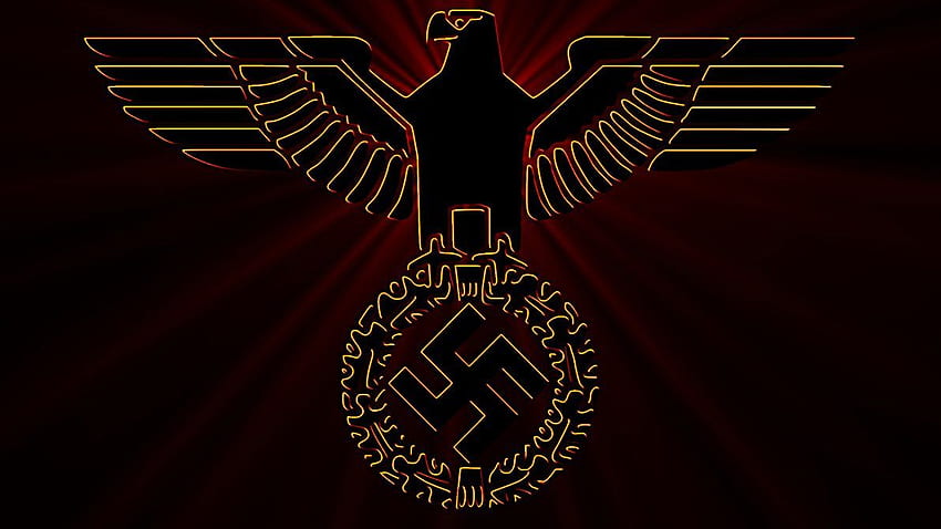 Eagle Of National Socialism With German Colors By William Of Orange HD wallpaper