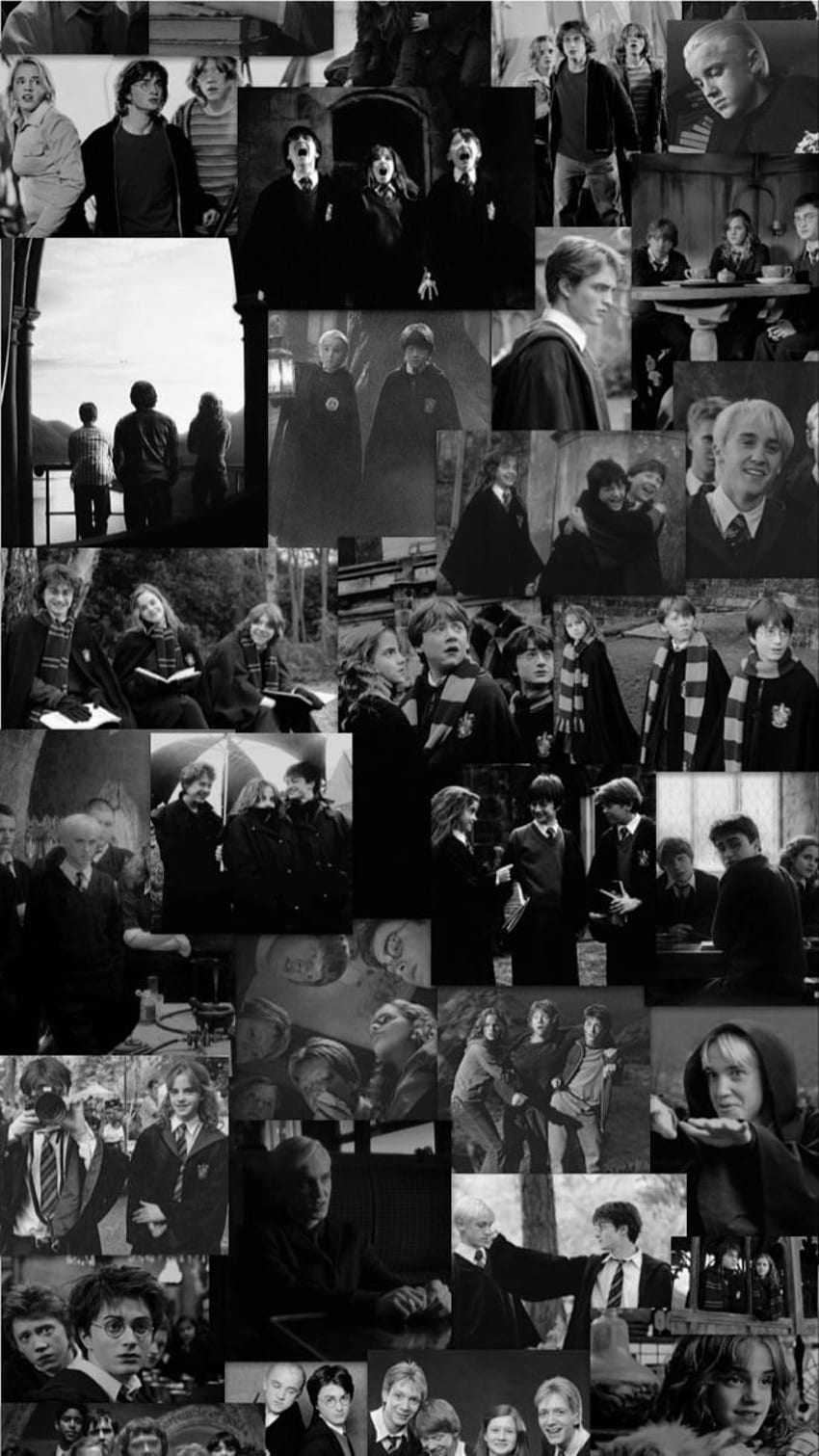 Homescreen Black And White Wall Black And White Wall Harry Potter 