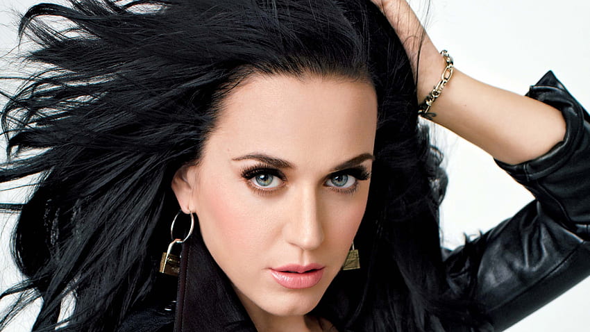 Katy Perry Gesicht und Augen, Prominente HD-Hintergrundbild