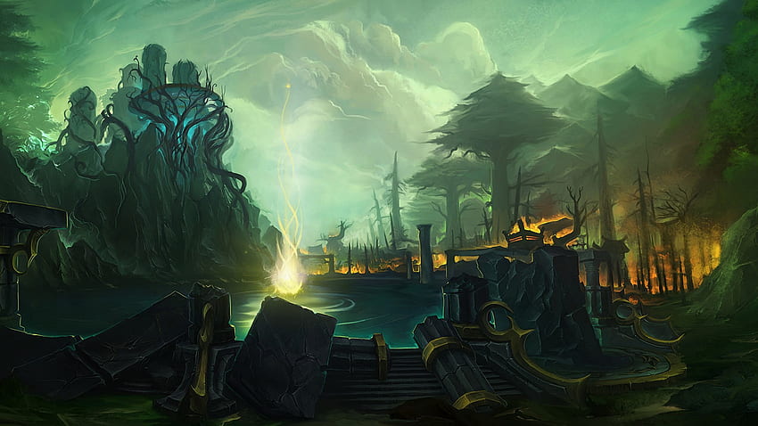 World Of Warcraft Landscape HD wallpaper | Pxfuel