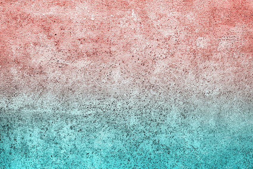 Gradiente corallo vivo turchese conc. Grafico astratto, turchese, astratto, corallo e verde acqua Sfondo HD