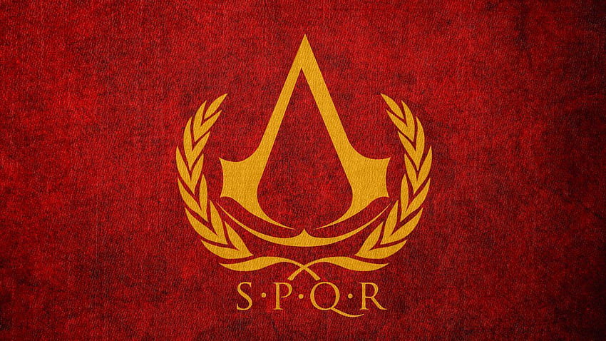 Assassins Creed SPQR logo. Assassins creed, Assassin's creed HD wallpaper