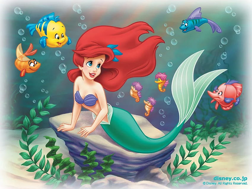 Księżniczka Disneya - Księżniczka Ariel - Disney Tapeta HD