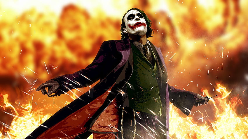 Joker on, Dangerous Joker HD wallpaper