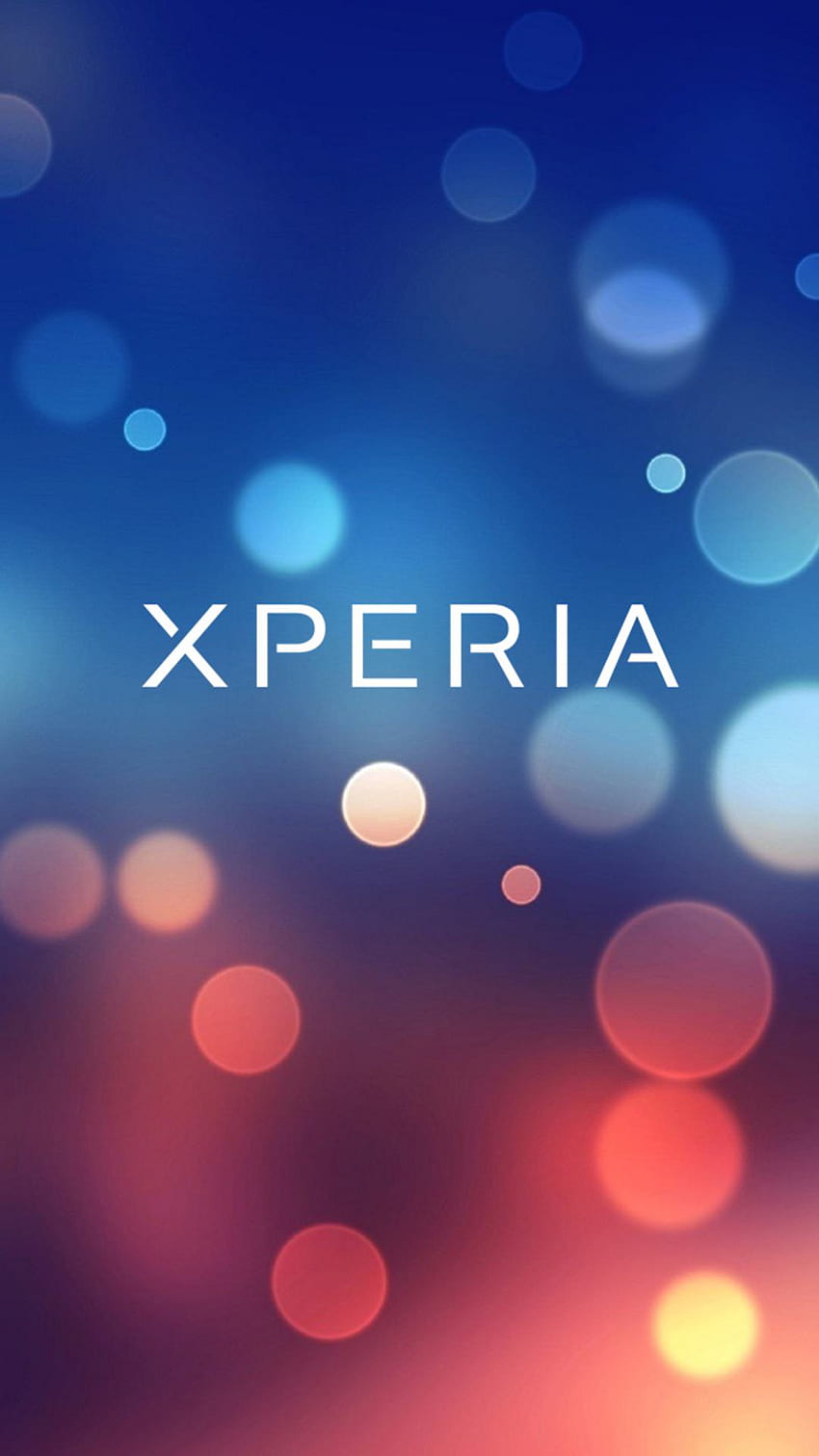 Xperia, logotipo de Sony Xperia fondo de pantalla del teléfono