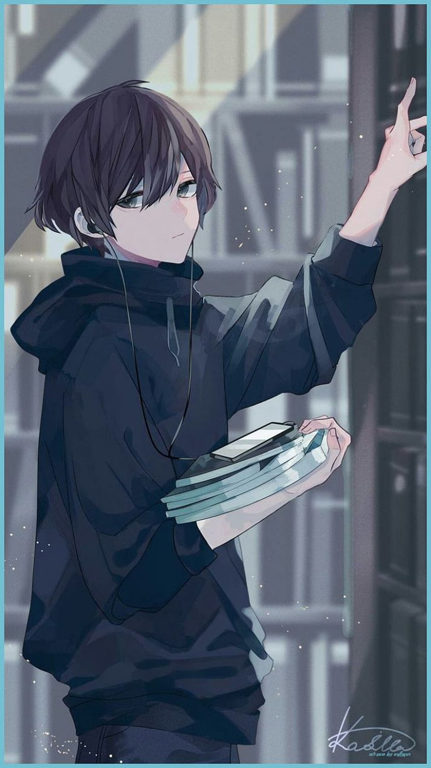 Manga Guy かわいいアニメの男, 暗いアニメ, アニメの少年 - かわいいアニメの少年 , 美的アニメの男 HD電話の壁紙