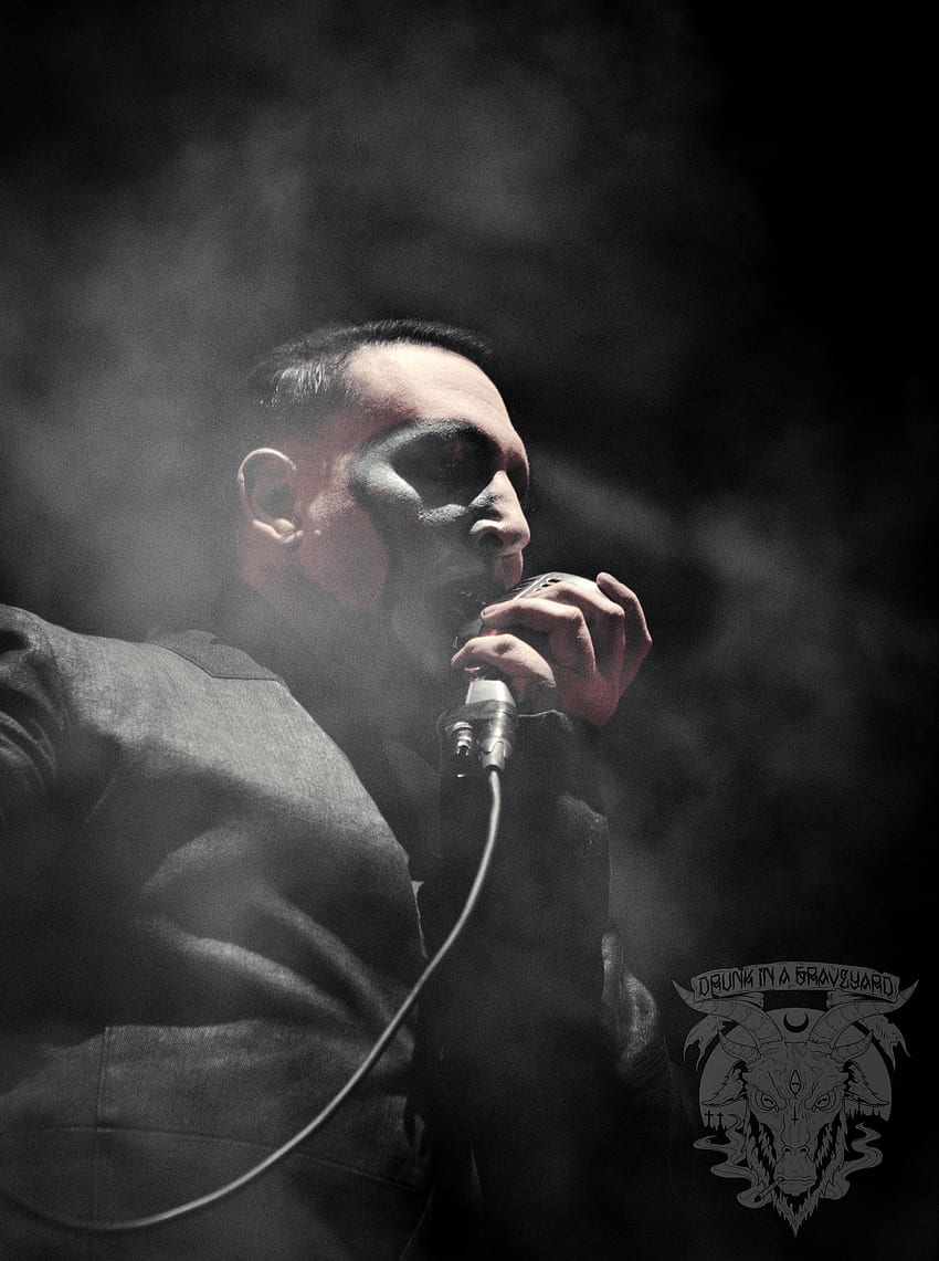 Доклад за шоуто – Marilyn Manson Deap Vally Die Manniquin – Penticton, BC – 03 28 15. DRUNK IN A GRAVEYARD, Shayea HD тапет за телефон