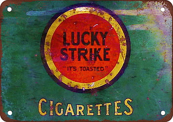 lucky strike vintage wallpaper