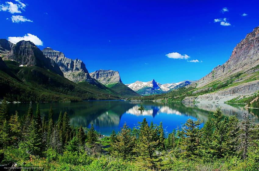 Nature, Amerika, Montana - Glacier National Park, Montana Landscape HD wallpaper