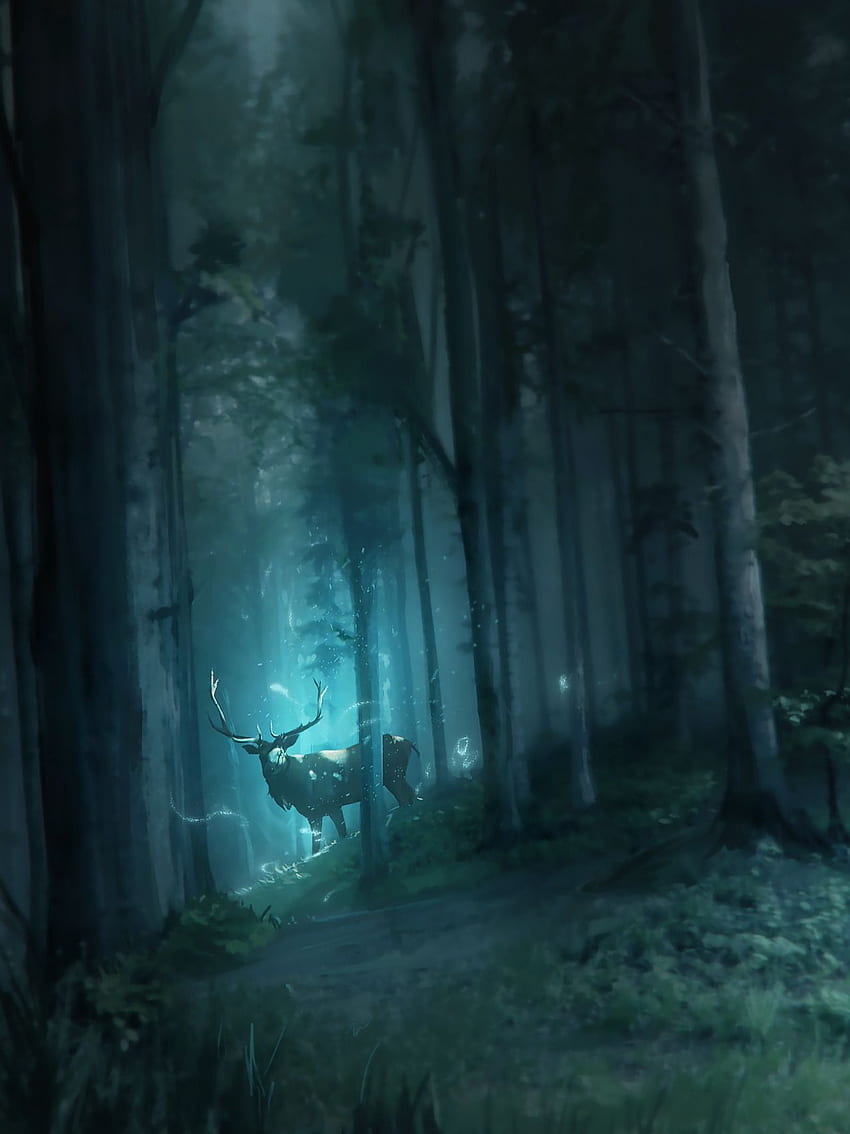 ryuuxanime. Fantasy art, Fantasy landscape, Fantasy artwork, Celtic Forest HD phone wallpaper