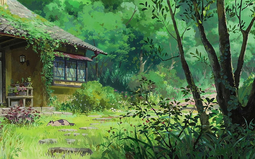 Karigurashi No Arrietty, Anime Paysage Fond d'écran HD