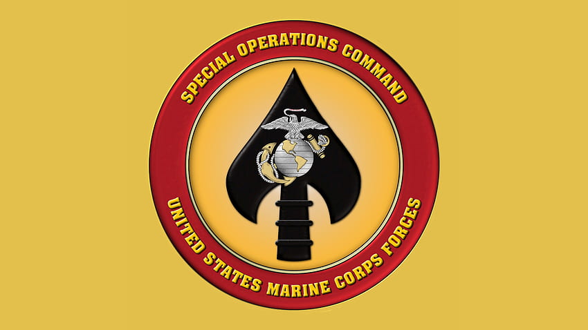 Title Military United States Marine Corps - Special Forces Marsoc Logo - - HD wallpaper
