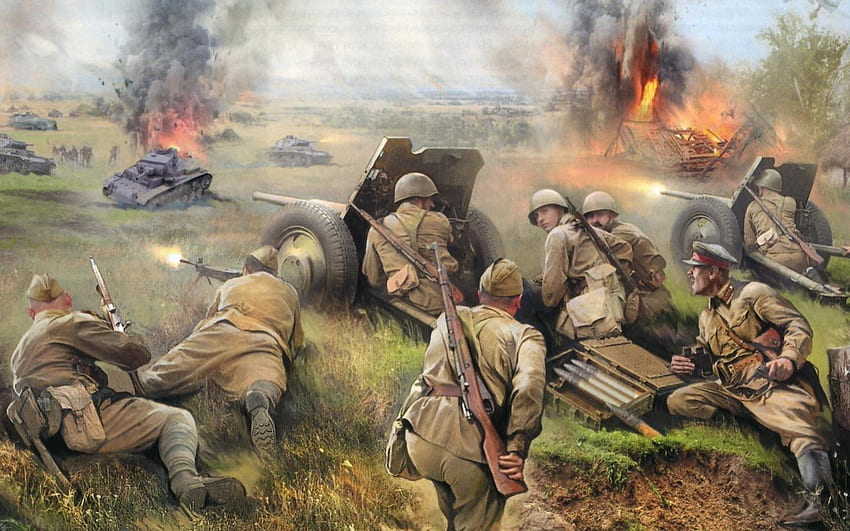 ASKERLER, 2. Dünya Savaşı, Rusça, Kursk HD duvar kağıdı