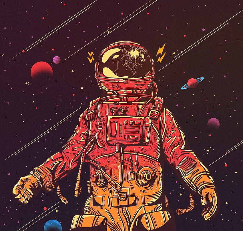 Astronaut HD-Hintergrundbild