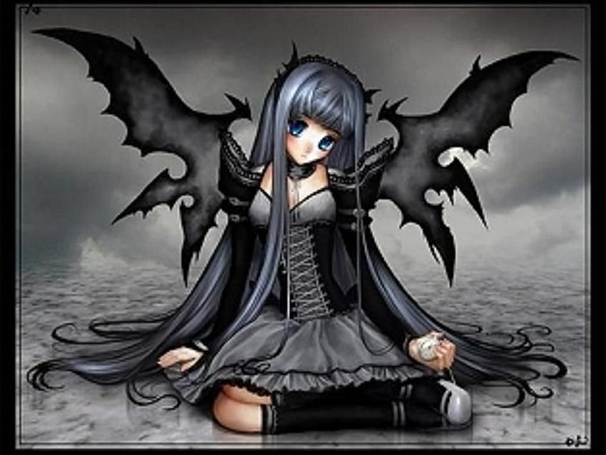 Anime Gothique. Goth Anime - Le Goth, Girly Gothic Fond d'écran HD