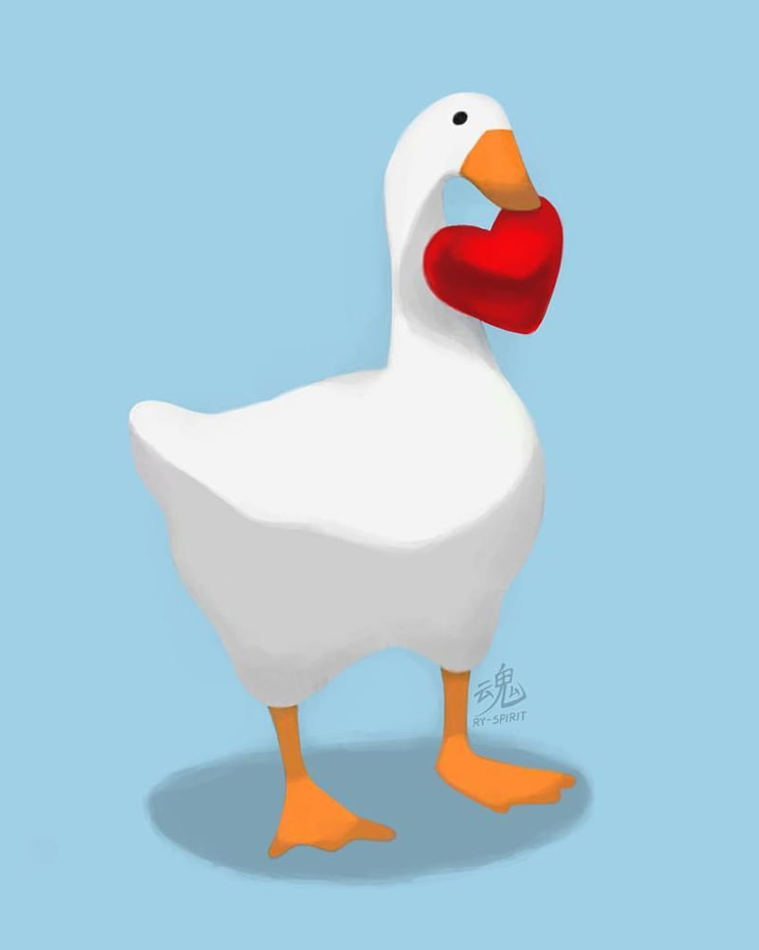 it`s gonna steal your heart. Untitled Goose Game. Goose drawing, Goose, Roleplaying game, Funny Goose HD phone wallpaper