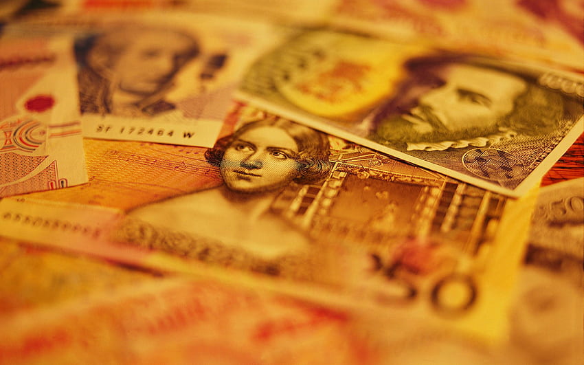 паричен фон, банкноти, финансови концепции, валута HD тапет