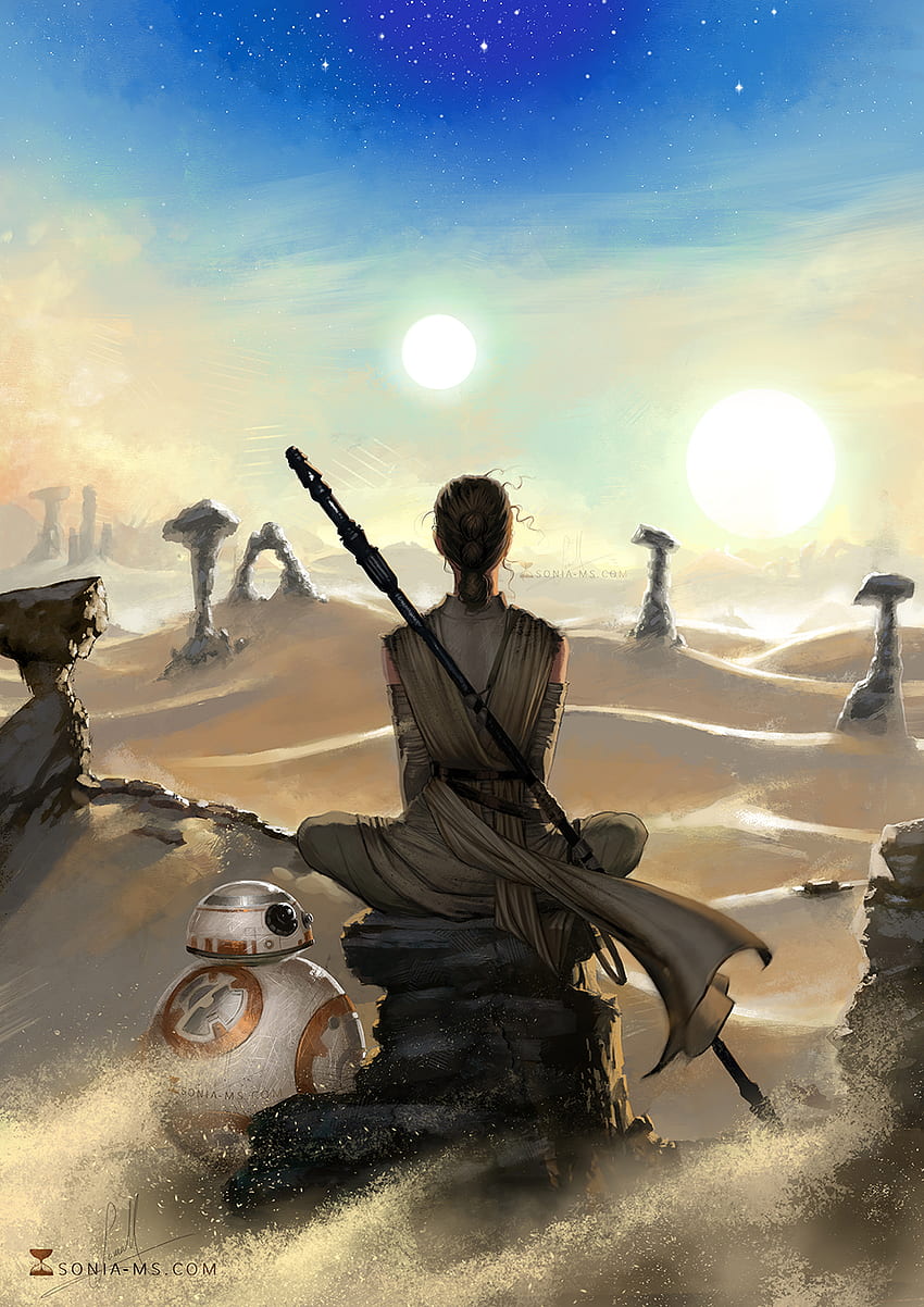 Star Wars Rey and BB 8 by SoniaMatas [] for your , Mobile & Tablet. Explore Rey BB8 . BB8 iPhone , BB8 , BB8 HD phone wallpaper