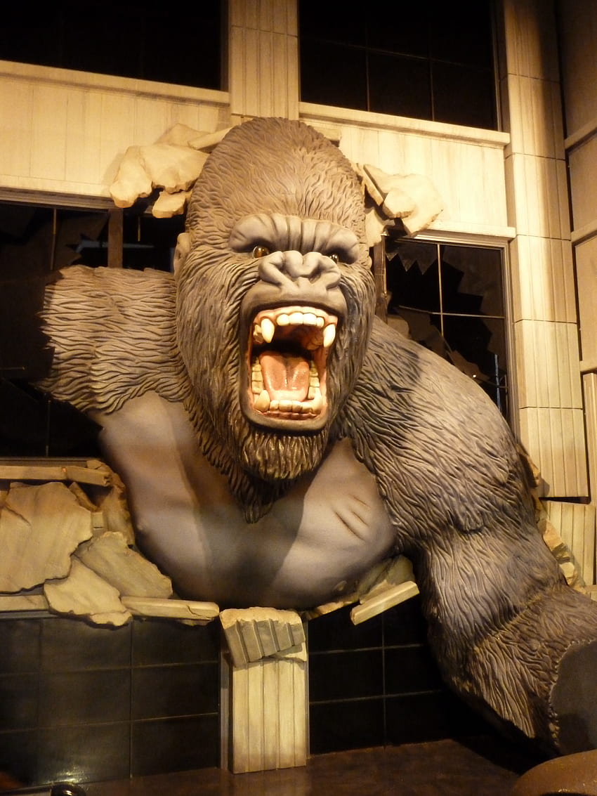 King Kong 3D Art - - HD тапет за телефон