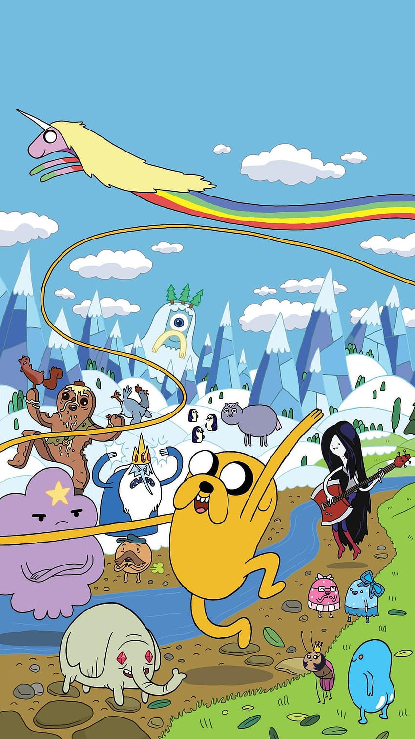 Adventure Time, Adventure Time Treehouse HD phone wallpaper