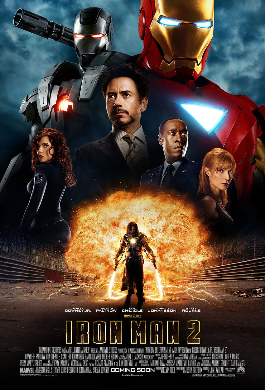 Iron Man 2, Iron Man-Poster HD-Handy-Hintergrundbild
