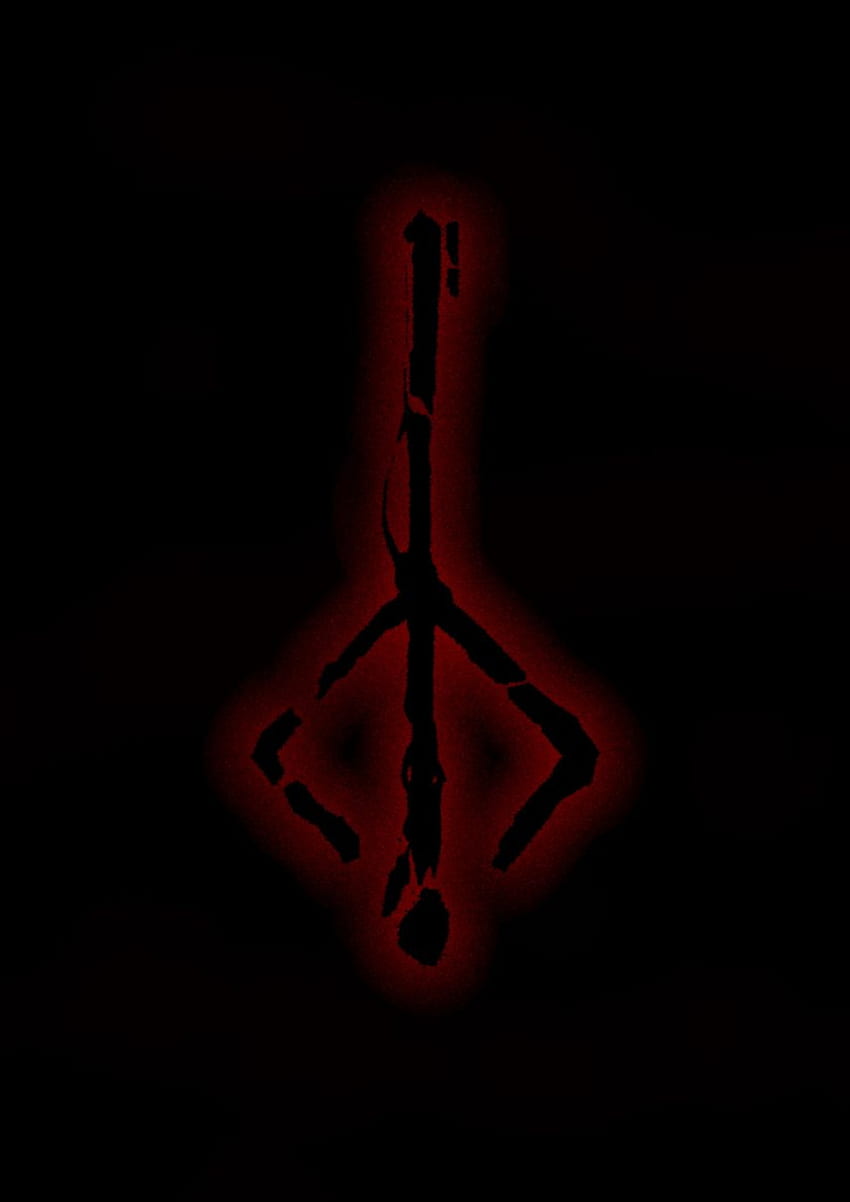 Bloodborne, symbol, sztuka Tapeta na telefon HD